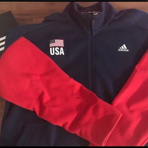 adidas USA Volleyball Warm-up Jacket